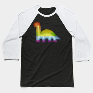 Rainbow Dino Nugget Baseball T-Shirt